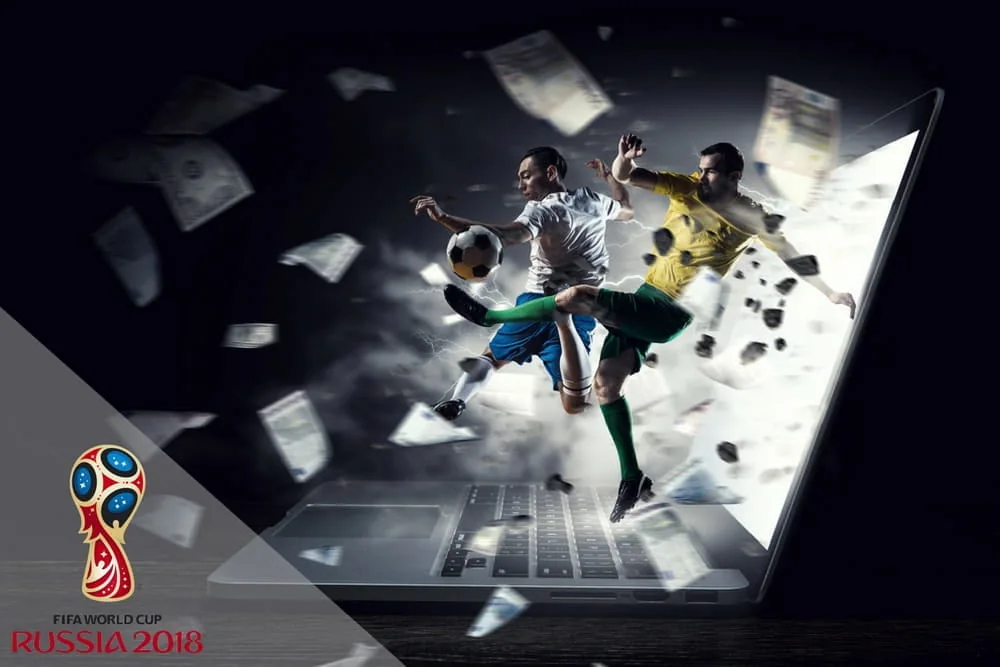 Pertandingan olahraga dengan fokus pada aksi dan skor event
